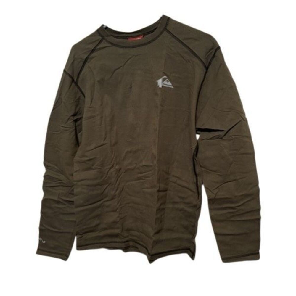 Quiksilver Men’s Size Large Green Long Sleeved T-Shirt